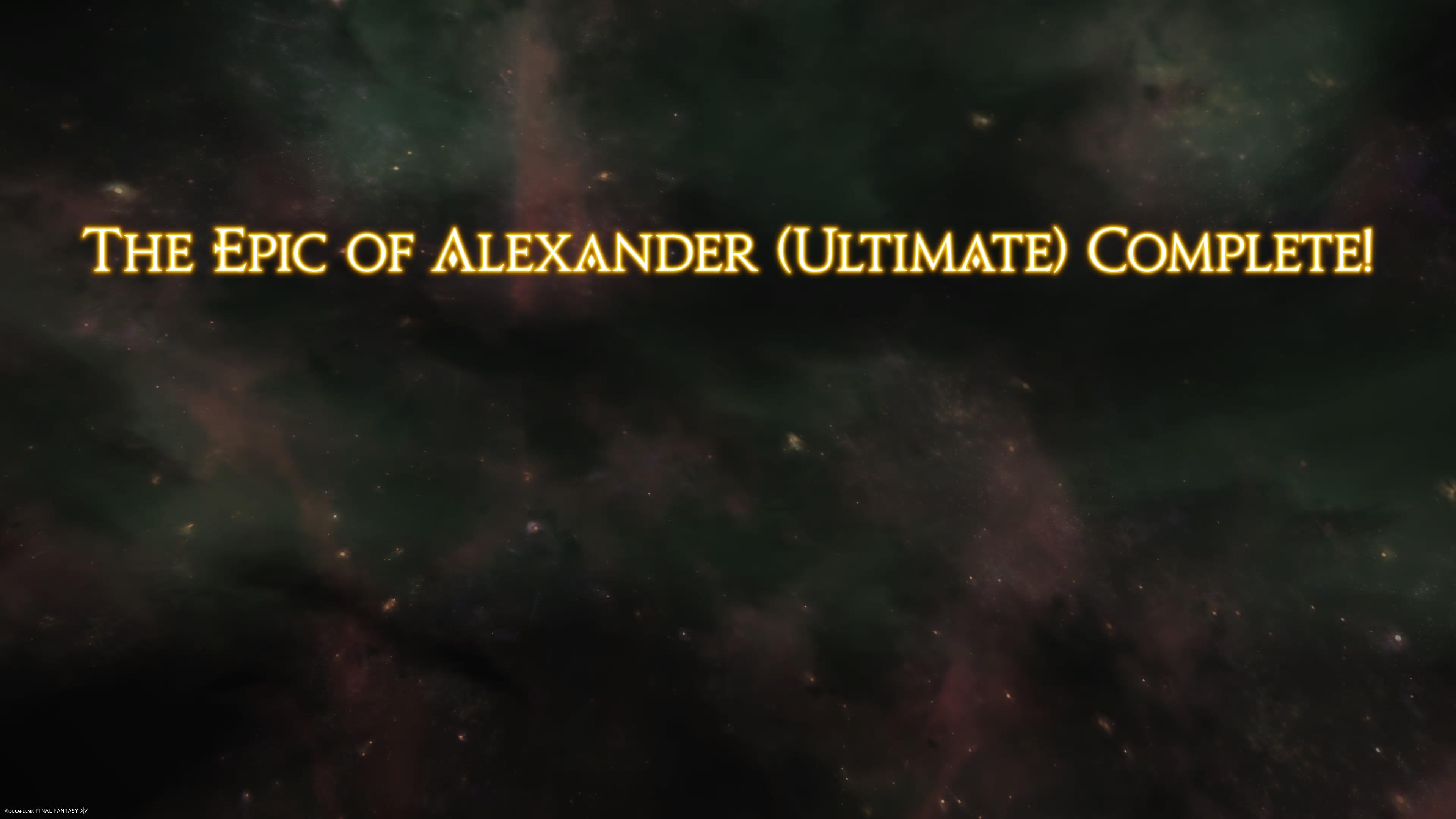 The Epic of Alecander (Ultimate) Complete!